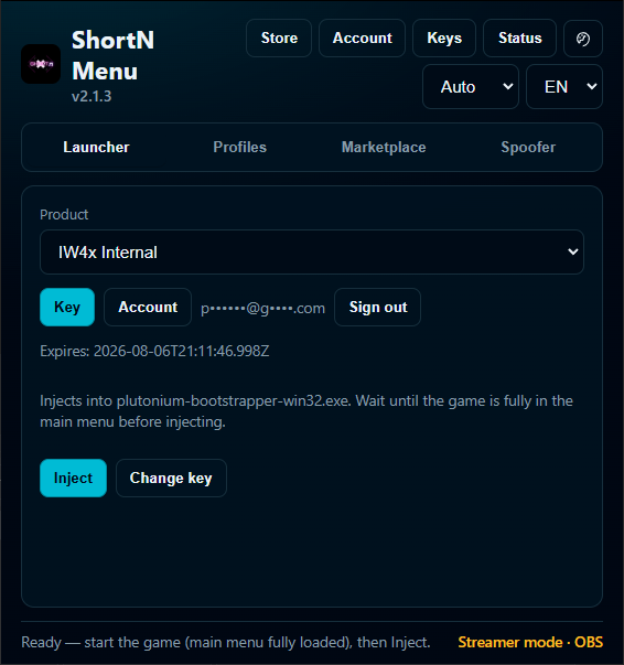Launcher